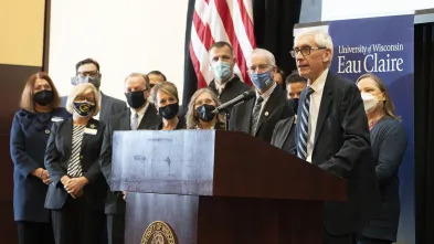 Gov. Tony Evers Workforce Innovation Grant Press Conference
